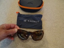 Kaenon Avila Polarized Sunglasses sr91 tortoise gold