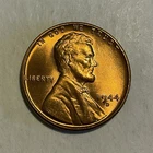 1944-D Lincoln cent  Gem BU Red #1