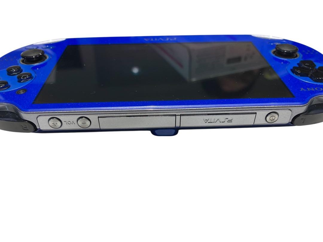 PlayStation Vita - sabo PS Vita Sapphire Blue PCH 1000 ZA04 Console Charger Box [N
