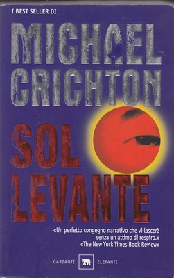 MICHAEL CRICHTON - sol levante