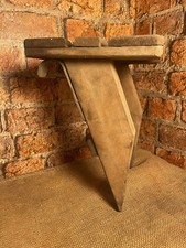 Vintage wooden Decorators Mate Ladder Shelf Platform