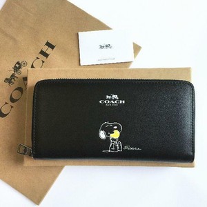 coach wallets black