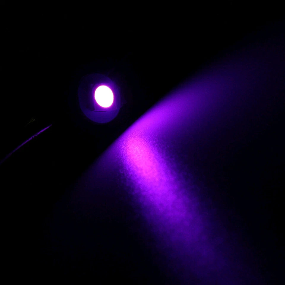 10pcs PC74 T5 Instrument Cluster Gauge Panel Dash 5050 LED Lights Twist Socket — 第 2/4 张图片