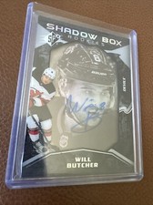 2017-18 SPx Shadow Box Rookies Variant Tier 1 Will Butcher #27 Rookie Auto /148