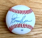 Steve Braun  Signed  Autograph Rawlings Baseball Royals -FREE SHIP
