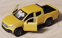 Mercedes Benz X Class, Modellauto Von Welly , Top , Goldgelb , Ca.: 1 : 43