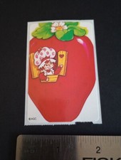 Vintage Sticker American Greetings Strawberry Shortcake Sticker Mod VTG 80s RARE