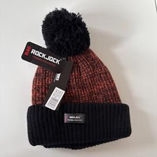 SOFT CABLE KNIT HAT CHUNKY BEANIE BOBBLE HAT, POM POM