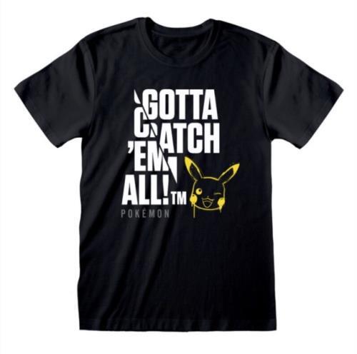 ALTRA POKEMON JUMBO GOTTA CATCH EM ALL! TESTO (LARGE) T shirt