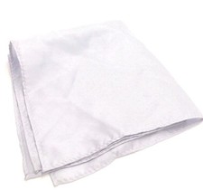  95 Club Room Mens Suit Dress Casual Handkerchief Solid Gray Silk Pocket Square