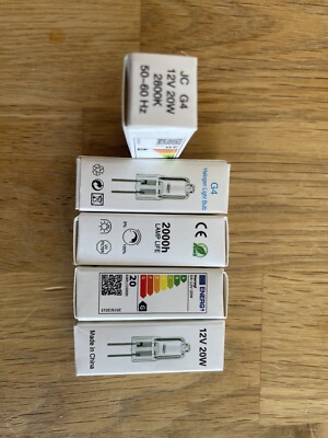 Halogen Leuchtmittel G4 5 Stück