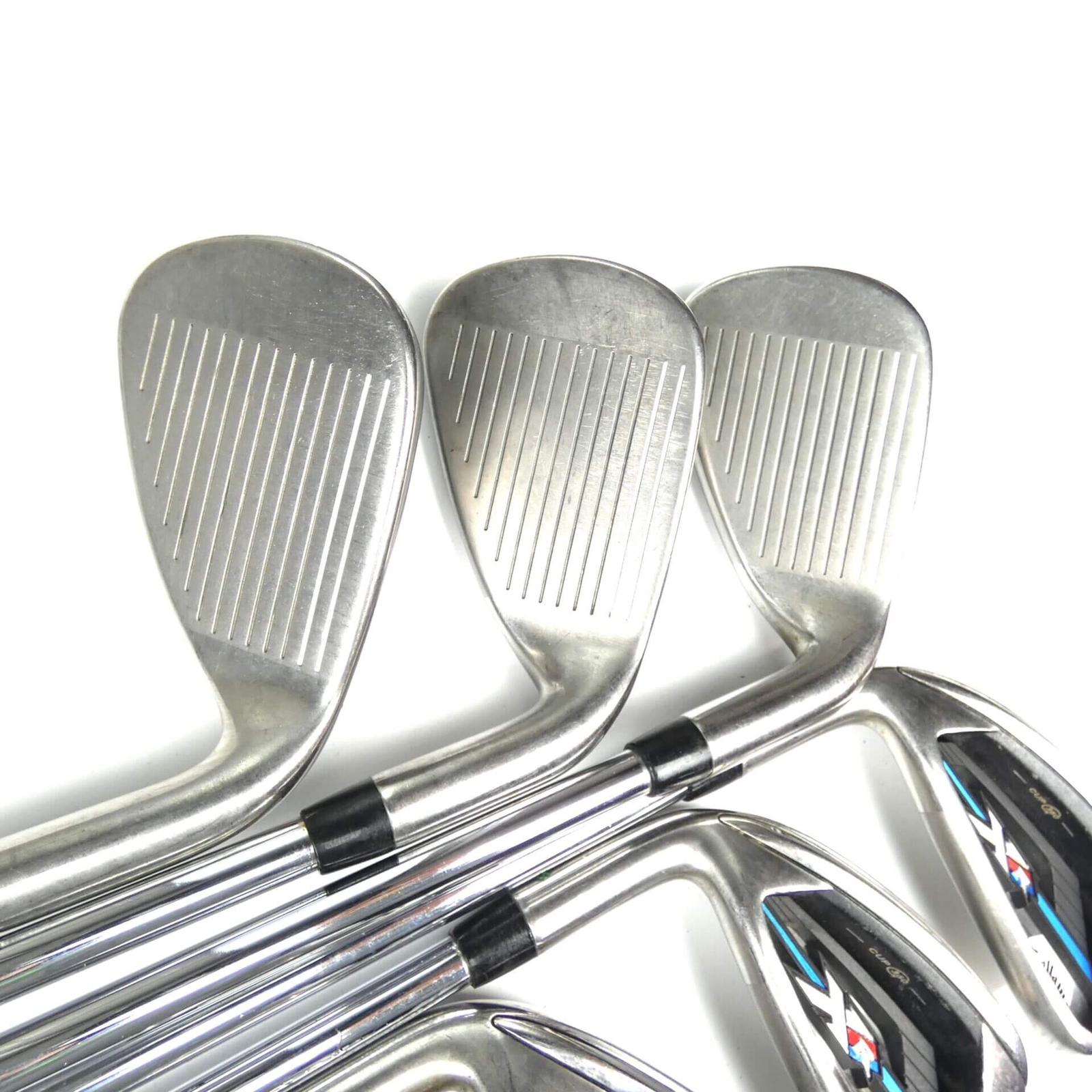 Left Handed Callaway XR OS Irons / 4PW / True Temper XP 95 R300
