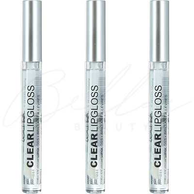 TECHNIC Clear Lipgloss Lip Shiner für natürlich aussehende Lippen 5ml *3er Pack*