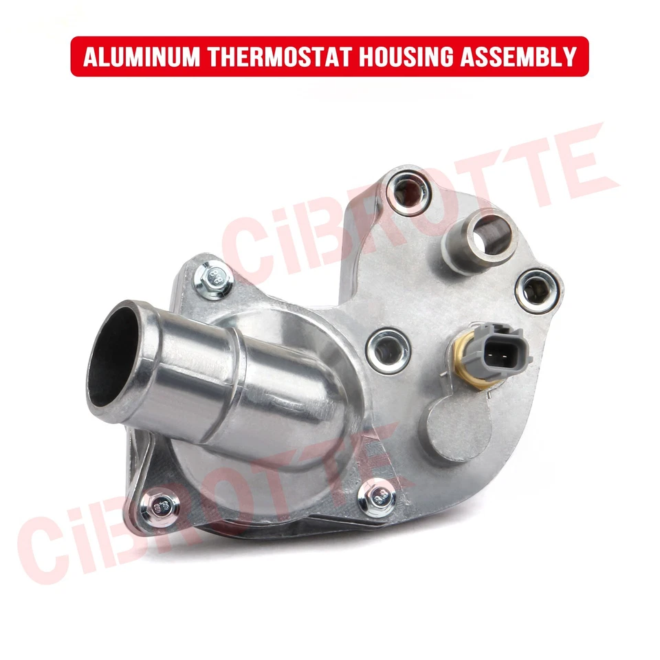 Модернизированный алюминиевый корпус термостата для 2002-2010 Ford Explorer Mountaineer 4,0 л - Изображение 4 из 4