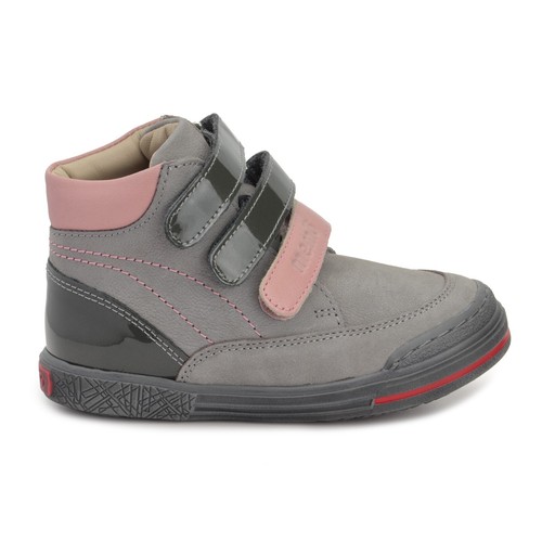 Memo Chicago Girls' Toddler Corrective Orthopedic High-Top AFO Leather Sneaker - Picture 8 of 9
