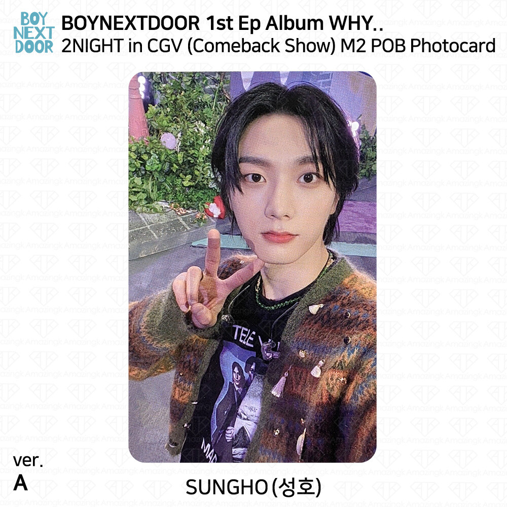 BOYNEXTDOOR WHY.. 2NIGHT in CGV Comeback Show M2 POB BOYNEXTDOOR WHY.. 2NIGHT in CGV Comeback Show M2 POB