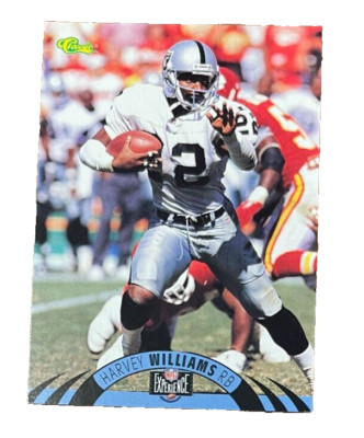 1995 Classic Card # 67 Harvey Williams - Los Angeles Raiders | eBay