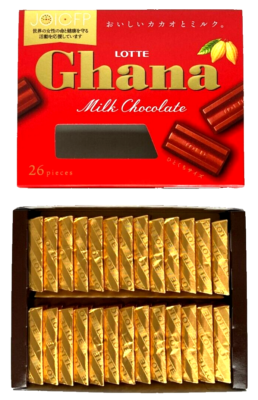 Japan Chocolate Lotte Ghana Milk Excellent 119g × 6 boxes | eBay