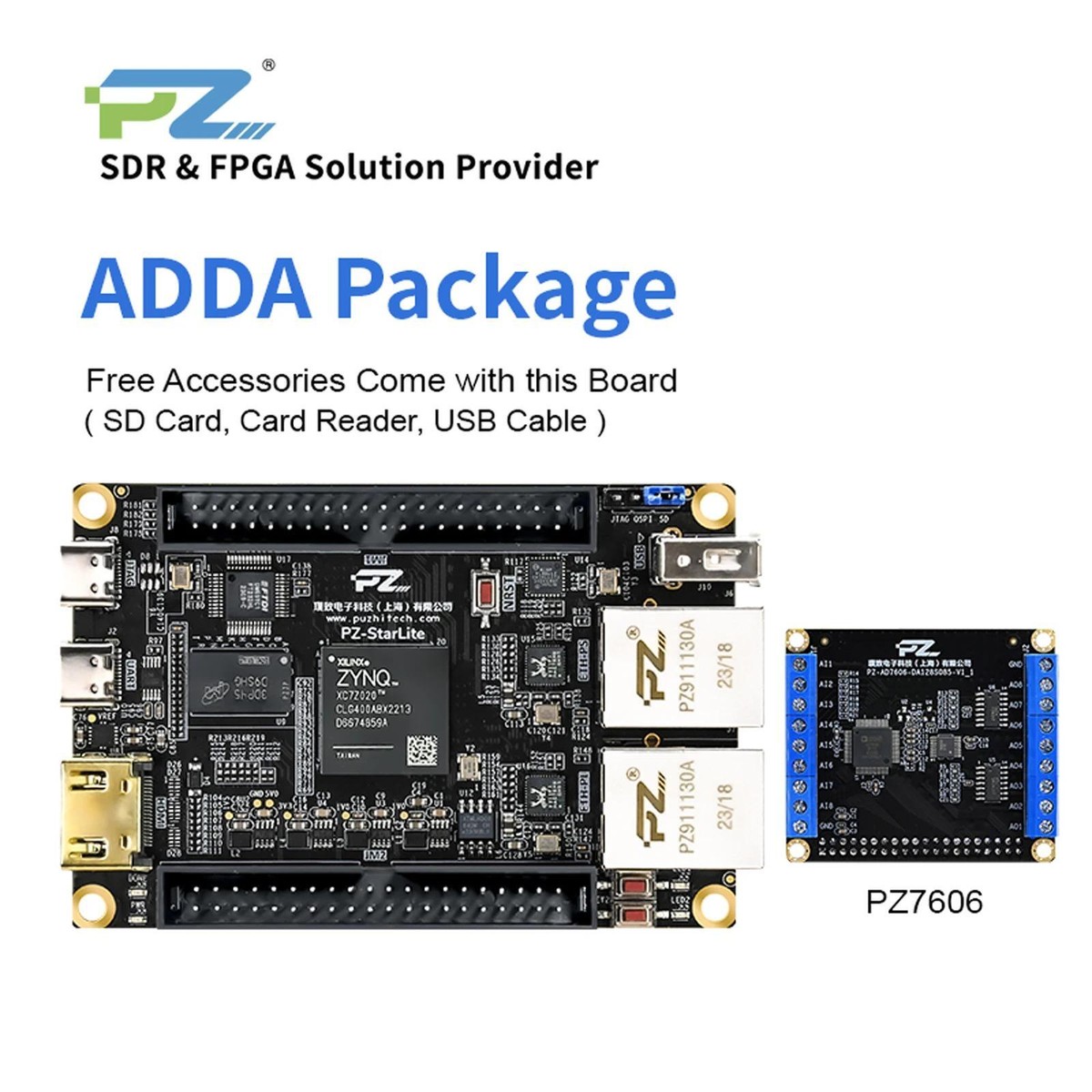 Puzhi PZ7010 PZ7020-StarLite FPGA Development Board Xilinx XC7Z010