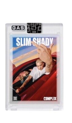 EMINEM Gas Trading Cards X Complex Slim Shady Base Card w/box