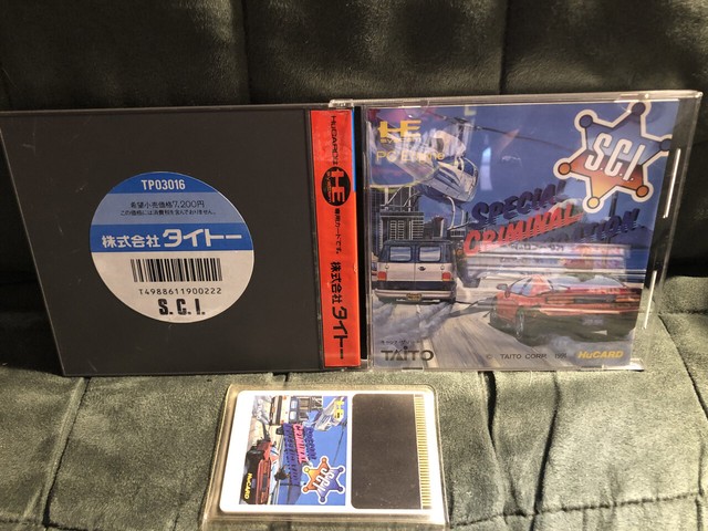 Pc Engine S C I Special Criminal Investigation Japan Game W From Japan For Sale Online Ebay