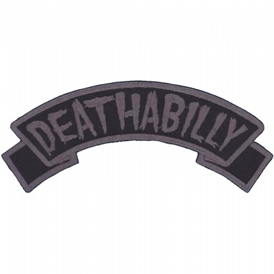 Kreepsville 666 Bogen Deathabilly Rockabilly Gothic Punk Rock Aufbügeln Patch