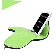 Multi-Angle Soft Pillow Lap Stand for Tablets, iPads, Style A-Grass Green