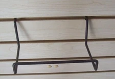 Store Fixture Supplies 2 HORIZONTAL BARS OR EASELS FOR SLATWALL 6.5" wide