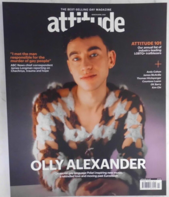 Attitude magazine March/April 2025 Olly Alexander on Polari +Annual Attitude 101