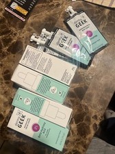 Lot of 8 DERMA GEEK Detoxifying Facial Serum Beta Hydroxy Acid 1.3fl oz NEW