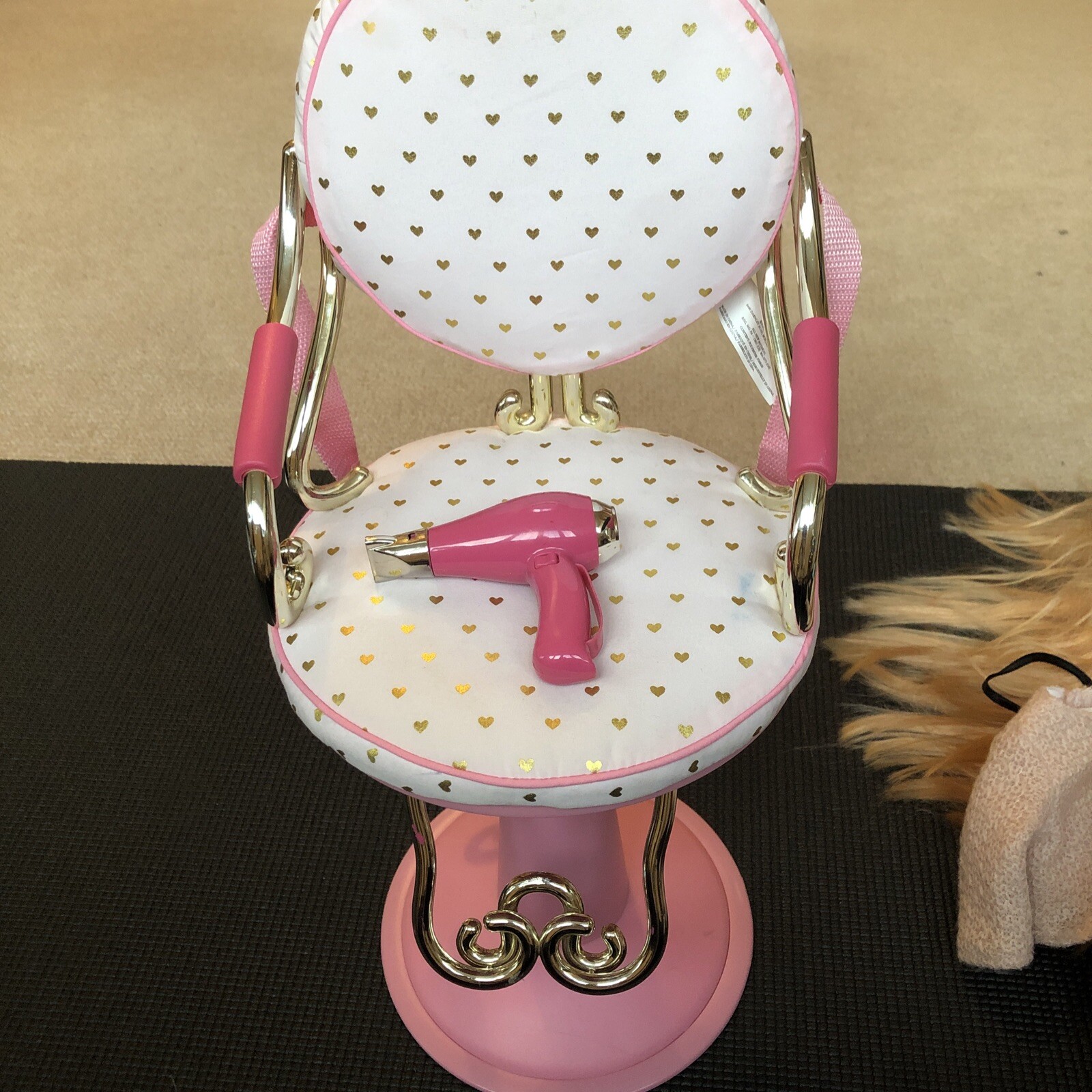 Our Generation Holiday Hope Doll With Hairdresser’s Chair, Hairdryer