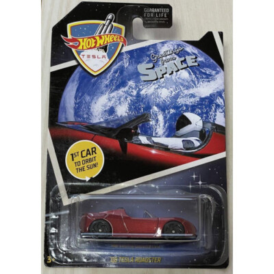 Price reduced! Hot Wheels Tesla Roadster Limited Edition Package