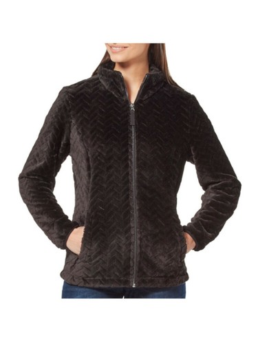 Chevron Butter Pile Jacket | eBay