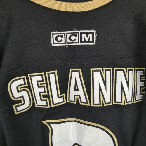 Camiseta deportiva de hockey Anaheim Ducks Teemu Selanne 8 Stanley Cup Finals CCM NHL 2007 XXL - Imagen 9 de 11