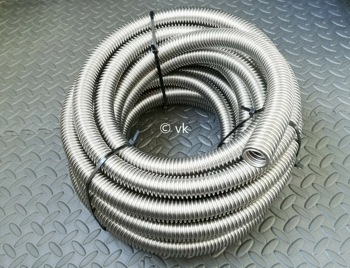 18 mm Abgasschlauch Strom Erzeuger Aggregat Sauger Ab Saug Schlauch Rohr +  500°C
