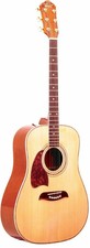 Oscar Schmidt Og2 Dreadnought Left-handed Acoustic Guitar Natural - Og2nlh