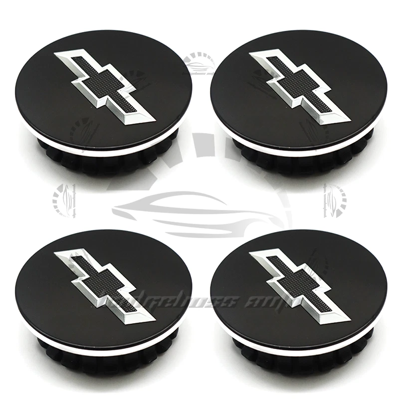 4PCS Wheel Rim Center Hub Caps For EQUINOX, COBALT, CAPTIVA, CRUZE, MALIBU 58mm Foto 3 de 4