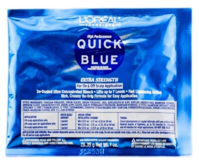 #ad #ad Loreal Quick Blue Powder Bleach Packet 1 oz $6.88
