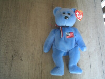 Ty Beanie Baby “America” 9/11 Memorial Bear, September 11, 2001