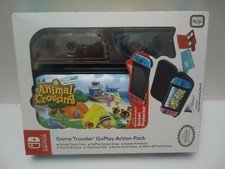 Animal Crossing New Horizons Nintendo Switch Game Traveler Case Action Pack