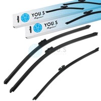 You.S Scheibenwischer SET Vorne + Hinten FüR VW Polo (9N_) Baujahr Bis: 05.2005