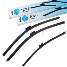 YOU.S SCHEIBENWISCHER SET VORNE + HINTEN für VW POLO (9N_) Baujahr bis: 05.2005