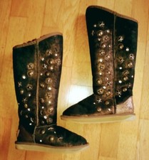 Australia Luxe Collective ANGEL X-TALL SWAROVSKI Boots 37 braun
