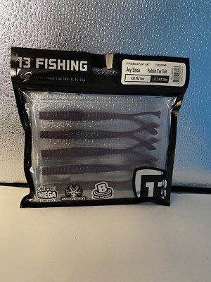 13 Fishing Joy Stick 6'' Rabbit Ear Tail - #36 PBJ Time 3/8 oz - pack of 5