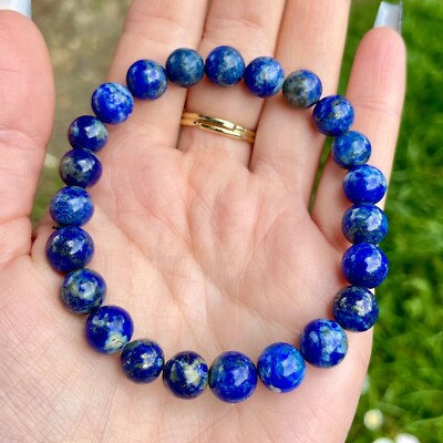 Wholesale Grade A++ Genuine Gemstone Bead Bracelets Choose from 50 Types Stone