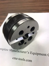 Machinist Bench Block 3” Diameter 1-1/2” Height, 1/8-5/8” Holes 701-BB3