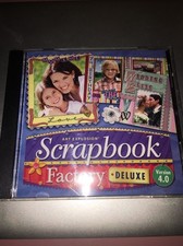 Art Explosion Scrapbook Factory Deluxe Version 4.0 PC,01-07 Tested