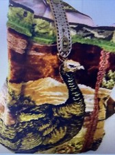 Artisan Upcycled Tapestry Shoulder Carry Bag Wildlife Nature Hippie Chic love