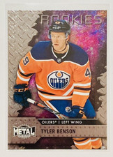 2020-21 NHL Metal Universe Rookies Tyler Benson Edmonton Oilers