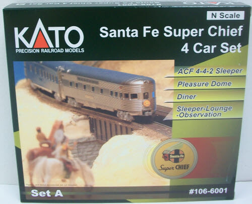 kato n scale santa fe super chief